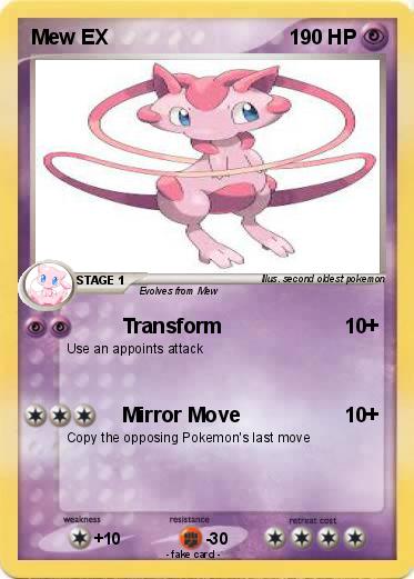 Pokemon Mew EX