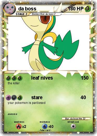 Pokemon da boss