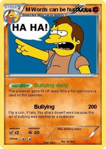 Pokemon M Words can be hurtful Lv.X