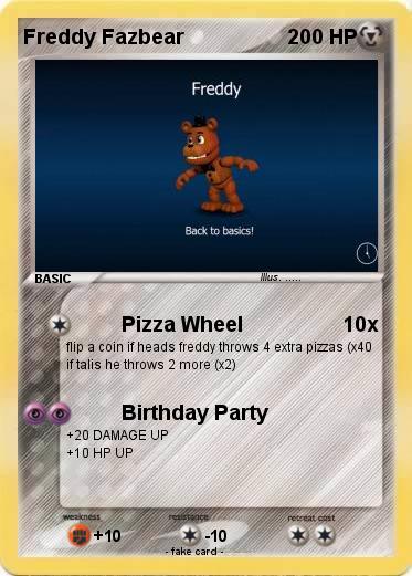 Pokemon Freddy Fazbear