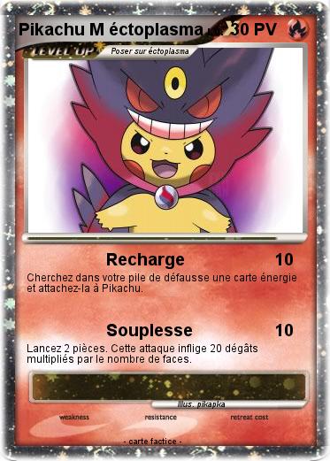 Pokemon Pikachu M éctoplasma