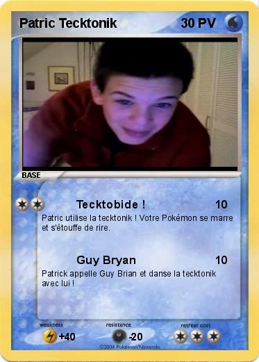 Pokemon Patric Tecktonik