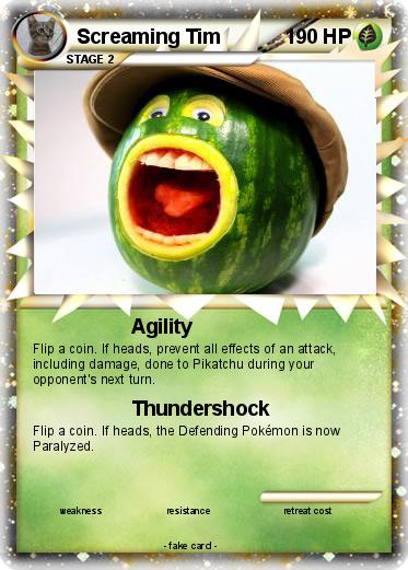 Pokemon Screaming Tim