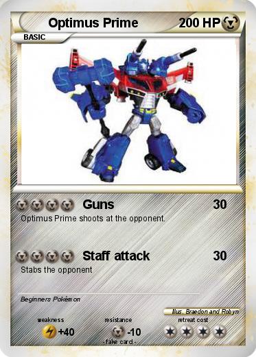 Pokemon Optimus Prime