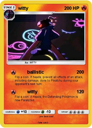 Pokemon witty