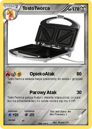 Pokemon TostoTwórca