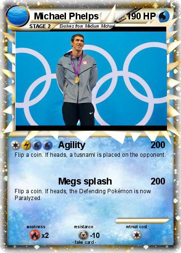 Pokemon Michael Phelps
