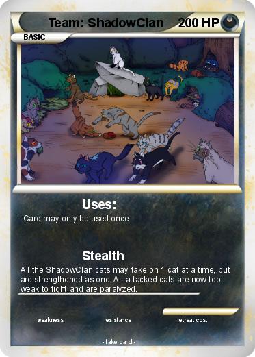 Pokemon Team: ShadowClan