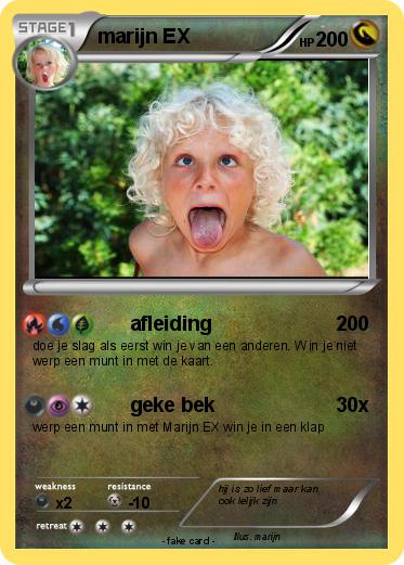 Pokemon marijn EX