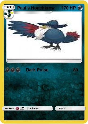 Pokemon Paul's Honchkrow