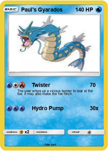 Pokemon Paul's Gyarados