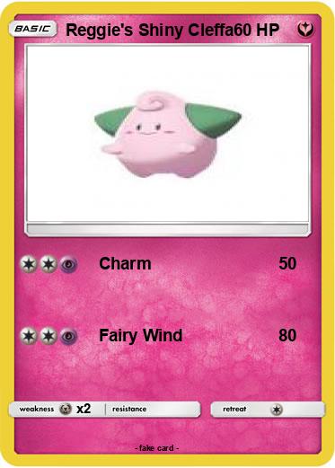 Pokemon Reggie's Shiny Cleffa