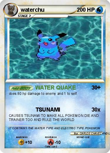 Pokemon waterchu