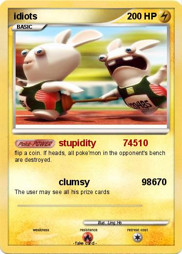 Pokemon idiots