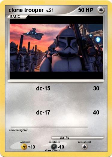 Pokemon clone trooper