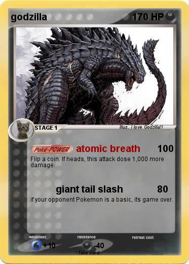 Pokemon godzilla