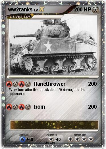 Pokemon ww2tanks