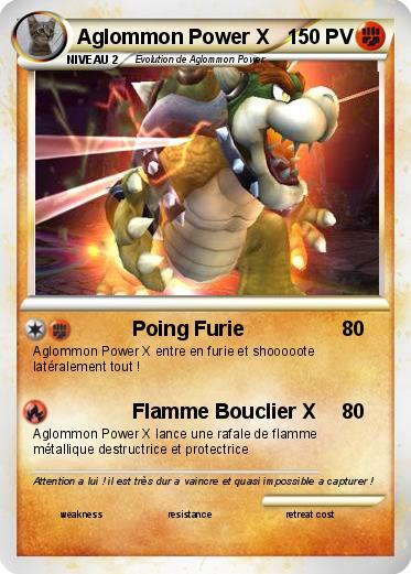 Pokemon Aglommon Power X