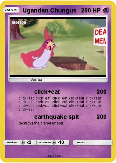 Pokemon Ugandan Chungus