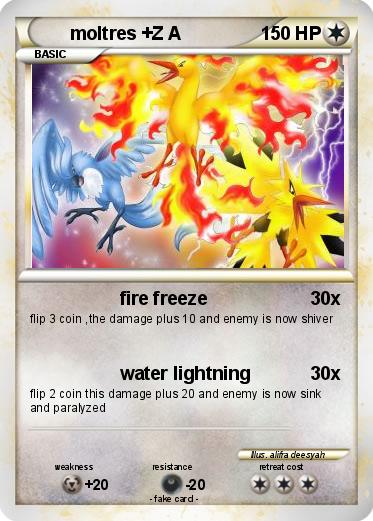 Pokemon moltres +Z A