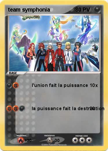 Pokemon team symphonia
