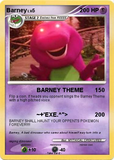 Pokemon Barney