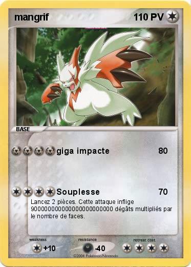 Pokemon mangrif