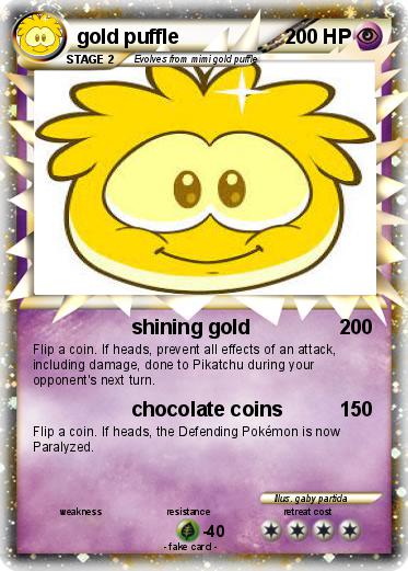 Pokemon gold puffle