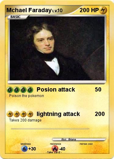 Pokemon Mchael Faraday