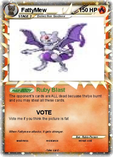Pokemon FattyMew