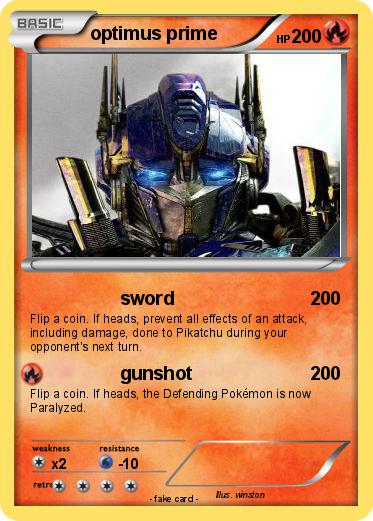 Pokemon optimus prime