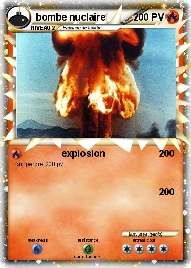 Pokemon bombe nuclaire