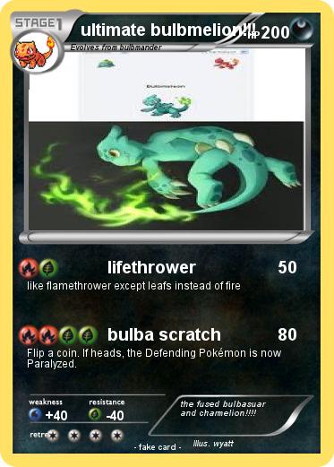 Pokemon ultimate bulbmelion!!!