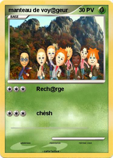 Pokemon manteau de voy@geur