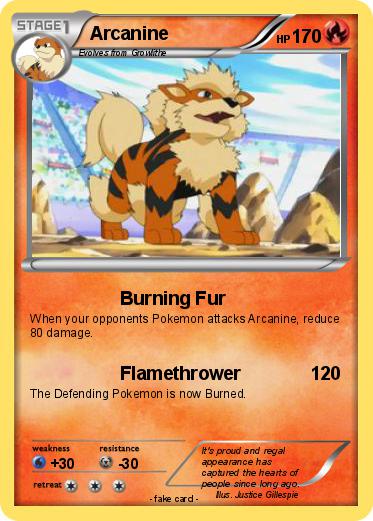 Pokemon Arcanine