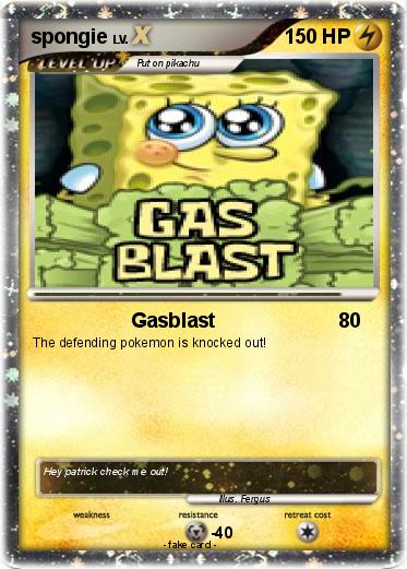 Pokemon spongie