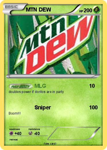 Pokemon MTN DEW
