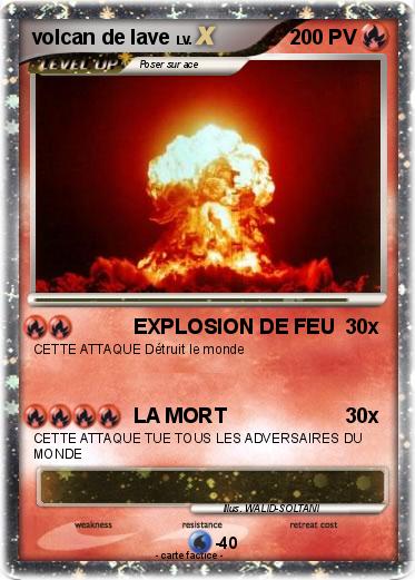 Pokemon volcan de lave