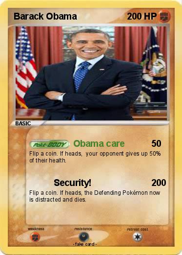 Pokemon Barack Obama