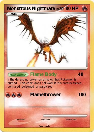Pokemon Monstrous Nightmare