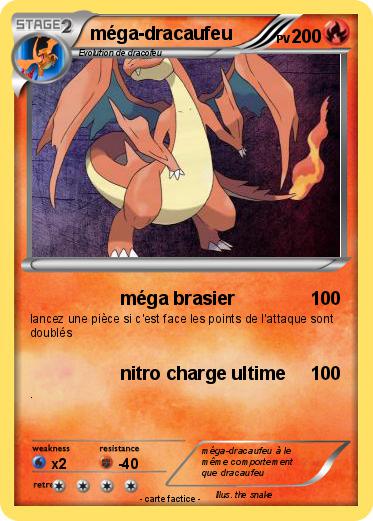 Pokemon méga-dracaufeu