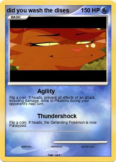 Pokemon did you wash the dises