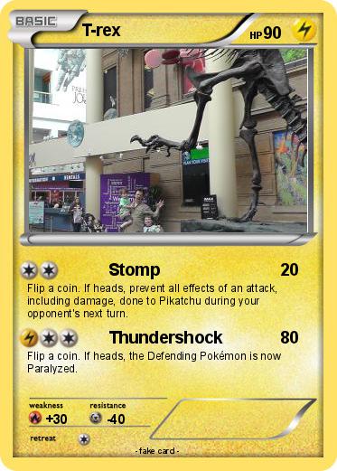 Pokemon T-rex