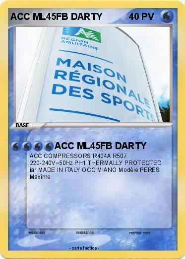 Pokemon ACC ML45FB DARTY