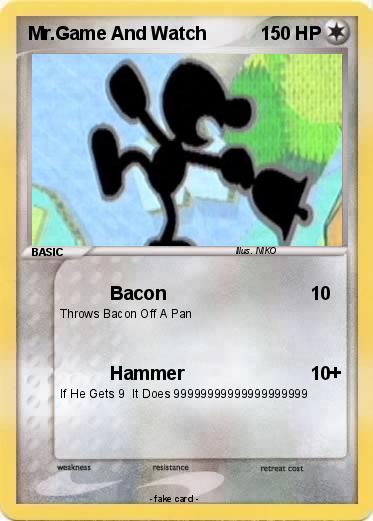 Pokemon Mr.Game And Watch