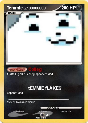 Pokemon Temmie
