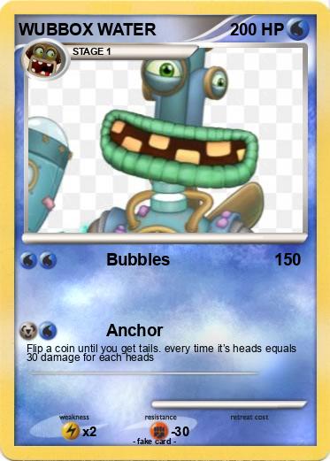 Pokemon WUBBOX WATER
