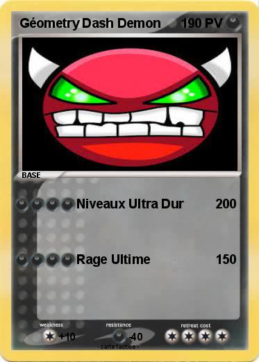 Pokemon Géometry Dash Demon