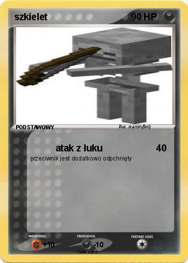 Pokemon szkielet