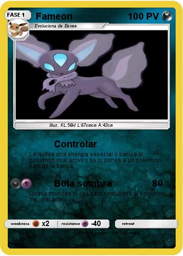 Pokemon Fameon
